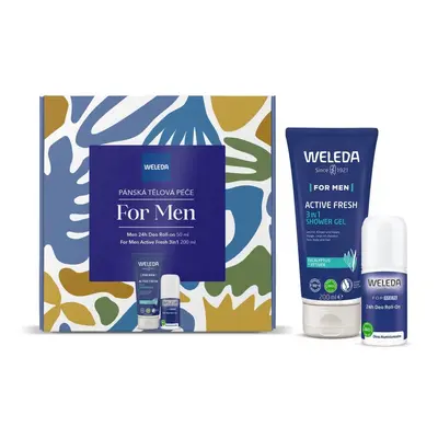 WELEDA For Men Pánská tělová péče Dárkový set