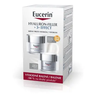 Eucerin HYALURON-FILLER denní krém SPF30 a noční krém 2x50ml