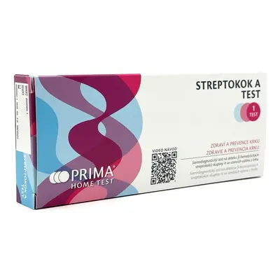 Prima Home test Streptokok A 1ks