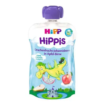 HiPP Hippis Jablko, hruška, dračí ovoce, rybíz BIO 1r 100g