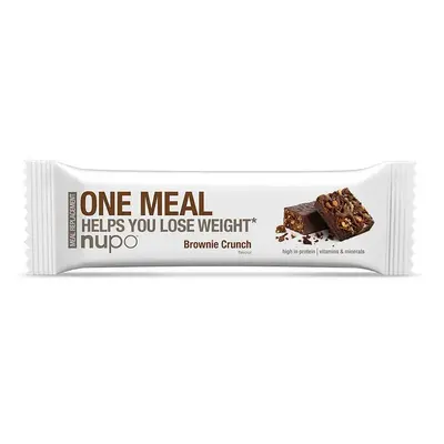 NUPO One Meal tyčinka křupavé brownie 60g