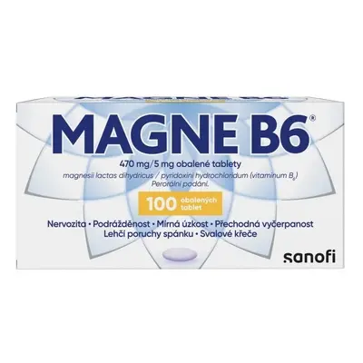 MAGNE B6 470MG/5MG TBL OBD 100