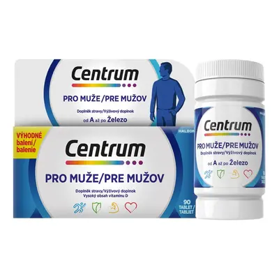 Centrum multivitamín pro muže 90 tablet