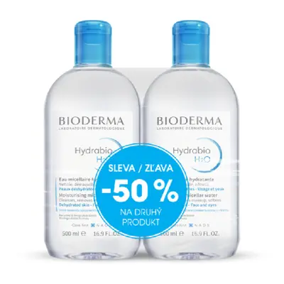 BIODERMA Hydrabio H2O 500ml 1+1 Festival