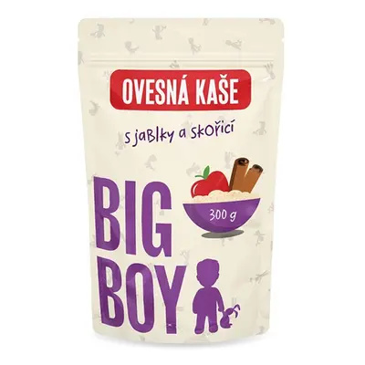 Big Boy Ovesná Kaše 300 g s jablky a skořicí eko varianta