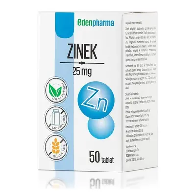 Edenpharma Zinek 25mg tbl.50