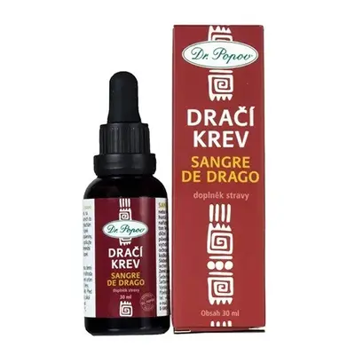 Dr.Popov Kapky Dračí krev-Sangre de Drago 30ml