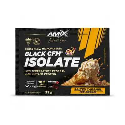 Amix Black Line Black CFM Isolate 35 g salted caramel ice cream