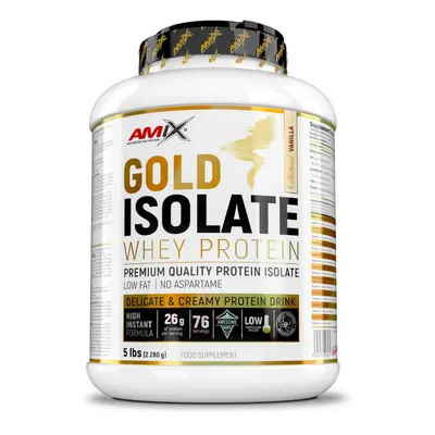 Amix Gold Whey Protein Isolate 2280g natural vanilla