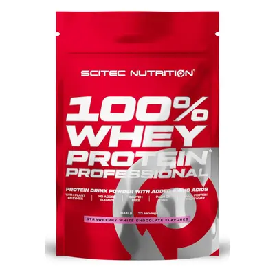 Scitec Nutrition 100% Whey Protein Professional 1000g strawberry white chocolate