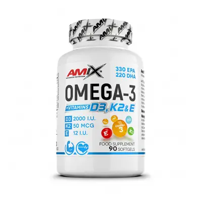 Amix Omega D3+K2+E 90 cps