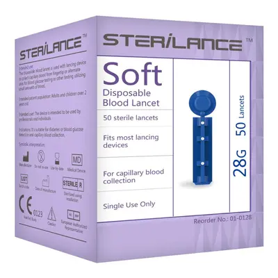 Sterilance lancety 28G 50ks