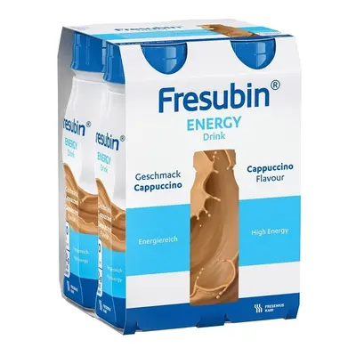 FRESUBIN ENERGY DRINK PŘÍCHUŤ CAPPUCCINO POR SOL 4X200ML