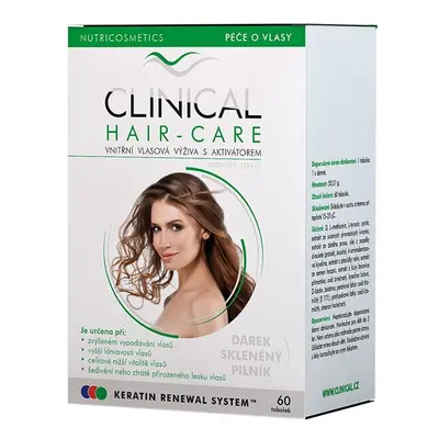 Clinical Hair-Care tob.60 + skleněný pilník 2měsíční kúra