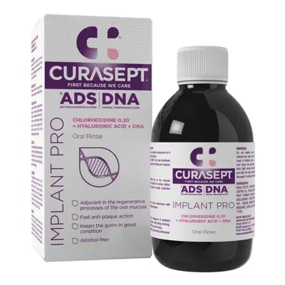 CURASEPT ADS DNA IMPLANT PRO Ústní voda 200ml