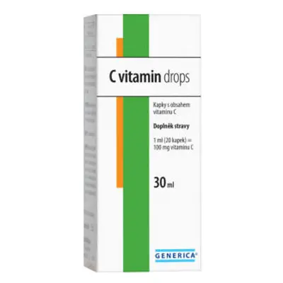 C vitamin drops Generica 30ml