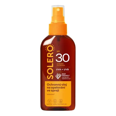 SOLERO Ochranný olej na opalování ve spreji SPF30 150ml