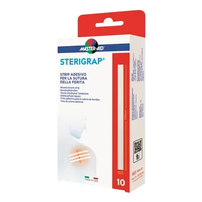 STERIGRAP Náplasťové stehy sterilní 100x6mm 10ks