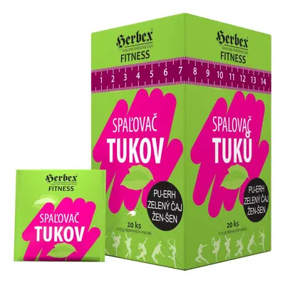 HERBEX Spalovač tuků čaj 20x1.5g