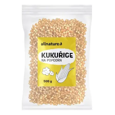 Allnature Kukuřice na popcorn 500g