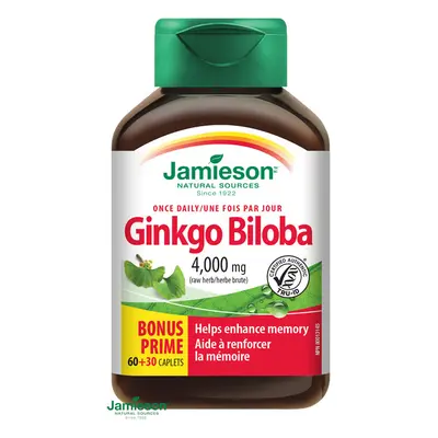 JAMIESON Ginkgo Biloba tbl.90