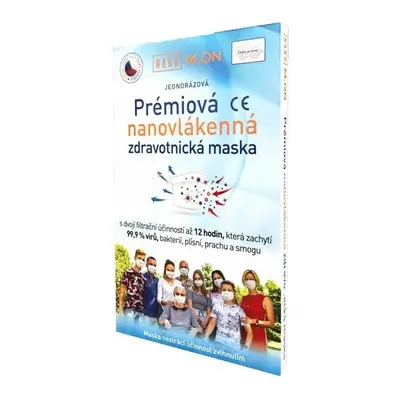 NANO M.ON nanovlákenná maska prémiová 10ks