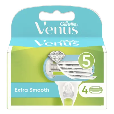 Gillette Venus Extra Smooth náhradní hlavice 4ks