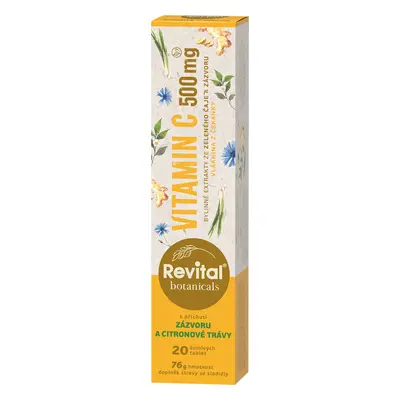 Revital Botanicals Vitamin C 500mg eff.tbl.20