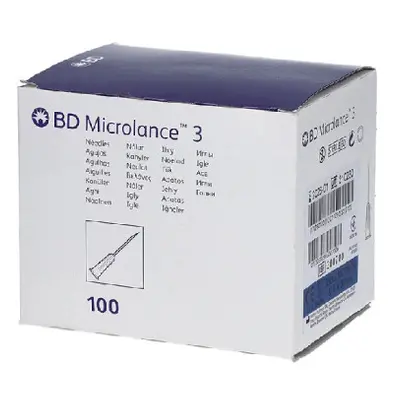 BD Microlance Inj. jehla 23G 0.60x30 modrá 100ks