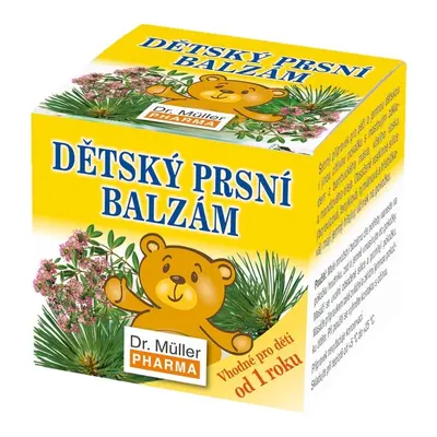 Prsní balzám dětský 50ml Dr.Müller