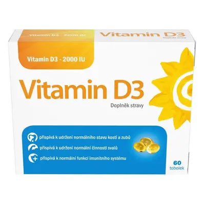 Pamex Vitamin D3 2000IU tob.60