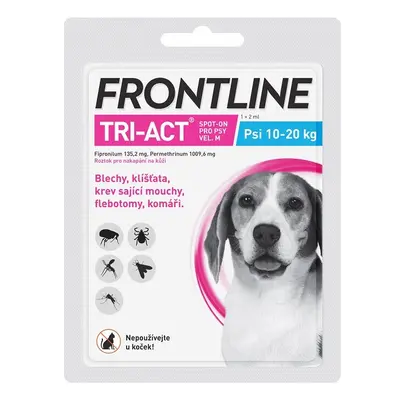 Frontline Tri-Act psi 10-20kg spot-on pipeta 1x2ml