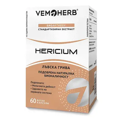 VemoHerb Hericium 60 cps