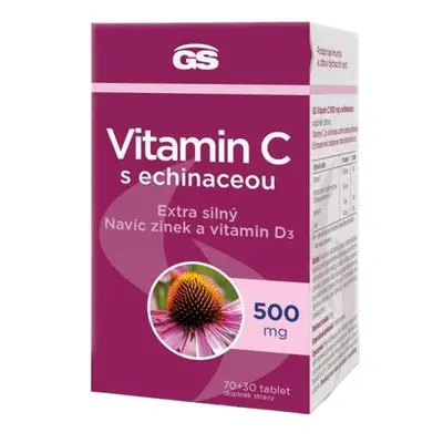 GS Vitamin C s echinaceou tbl.70+30