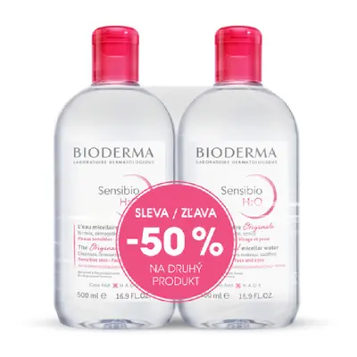 BIODERMA Sensibio H2O 500ml 1+1 Festival