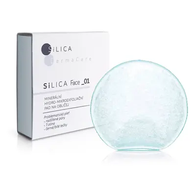 SiLICA DermaCare Face 01 minerální hydro-mikroexfoliační pad