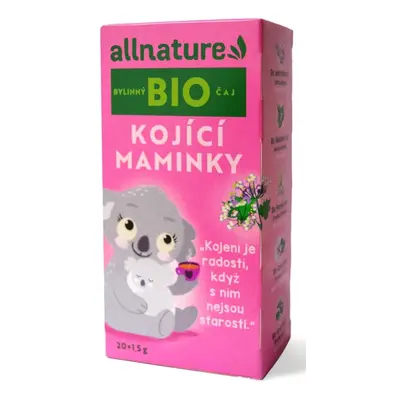 Allnature Kojící maminky bylinný čaj BIO 20x1.5g