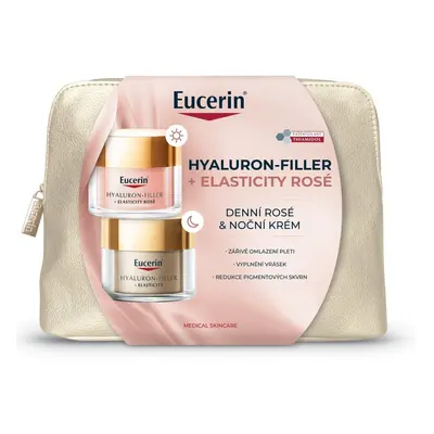 Eucerin HYALURON-FILLER+ELASTICITY ROSÉ vánoční dárkové balení