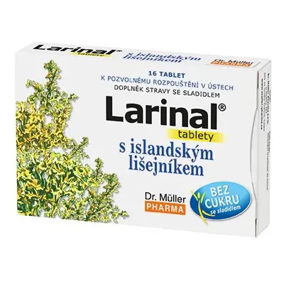 Larinal s islandským lišejníkem tbl.16 Dr.Müller