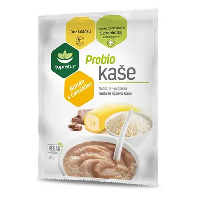 Probio kaše banán s čokoládou 60g TOPNATUR