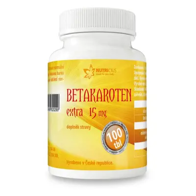 Betakaroten EXTRA 15mg tbl.100