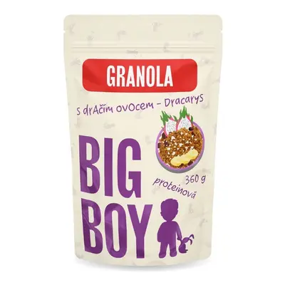 Big Boy Proteinová Granola 360 g dračí ovoce eko varianta