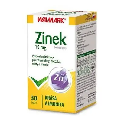 Walmark Zinek 15mg tbl.30