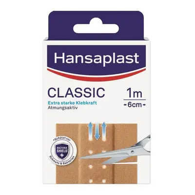 Hansaplast Classic náplast textilní 1mx6cm