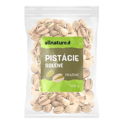 Allnature Pistácie pražené solené 500g