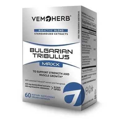 VemoHerb Bulgarian Tribulus MAXX 60 cps NEW