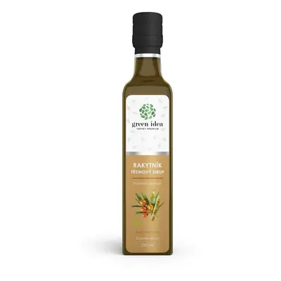 Green idea Rakytník sirup třtinový 250ml