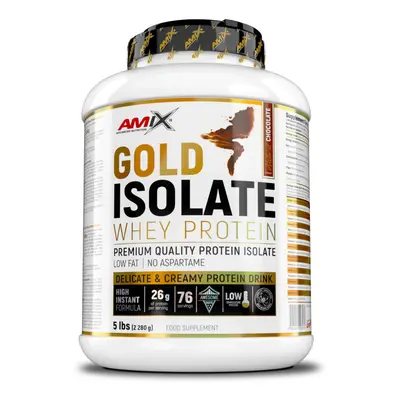 Amix Gold Whey Protein Isolate 2280g natural chocolate