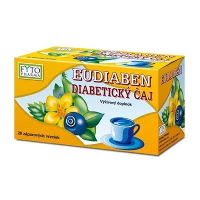 Diabetický čaj EUDIABEN 20x1g Fytopharma