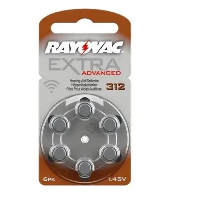 Rayovac Extra Adv.312 baterie do naslouchadel 6ks